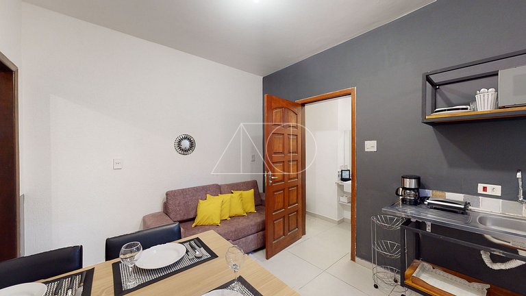 Apartamento Pinheiros para até 4 pessoas