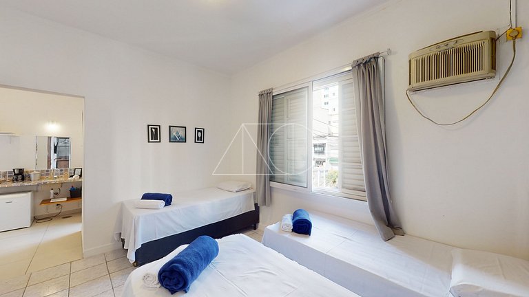 Apartamento Vila Madalena para até três pessoas