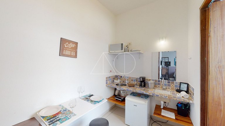 Apartamento Vila Madalena para até três pessoas